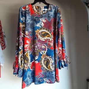 Peter Nygars Floral Top awakens Sz S
